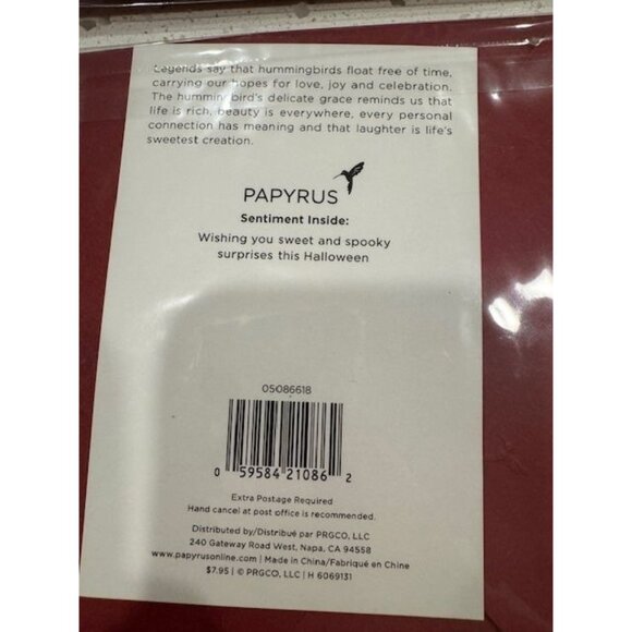 NWT set of 4 Papyrus Halloween Greeting Cards - Picture 10 of 10